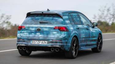 2024 Volkswagen Golf R prototype – pictures Carbuyer